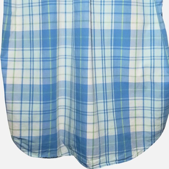 Vinyard Vines‎ Men's Short Sleeve Cotton Collared Button-up Shirt Plaid Size M - Picture 5 of 12